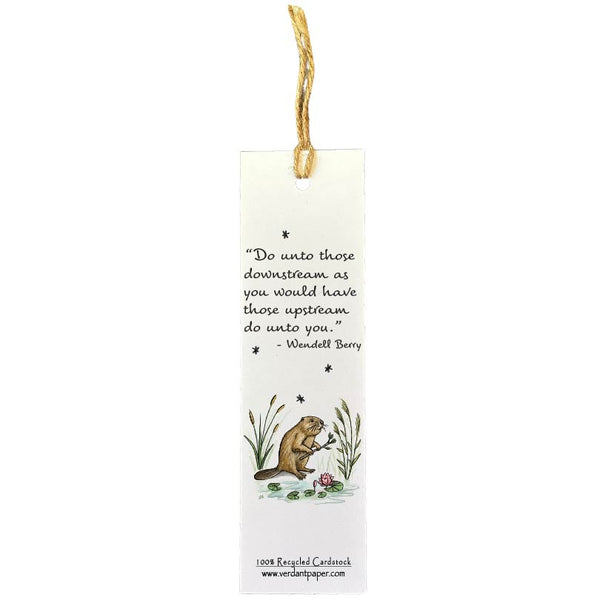 Wendell Berry Quote - Bookmark on Plantable or Recycled Paper