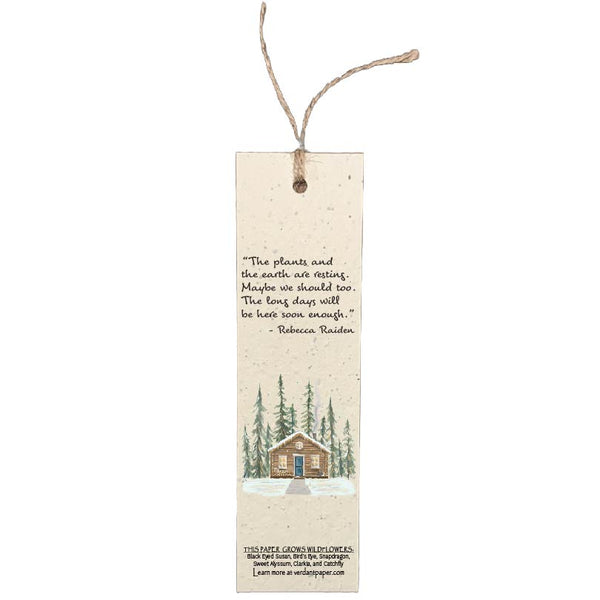 Rebecca Raiden Quote - Bookmark on Plantable or Recycled Paper