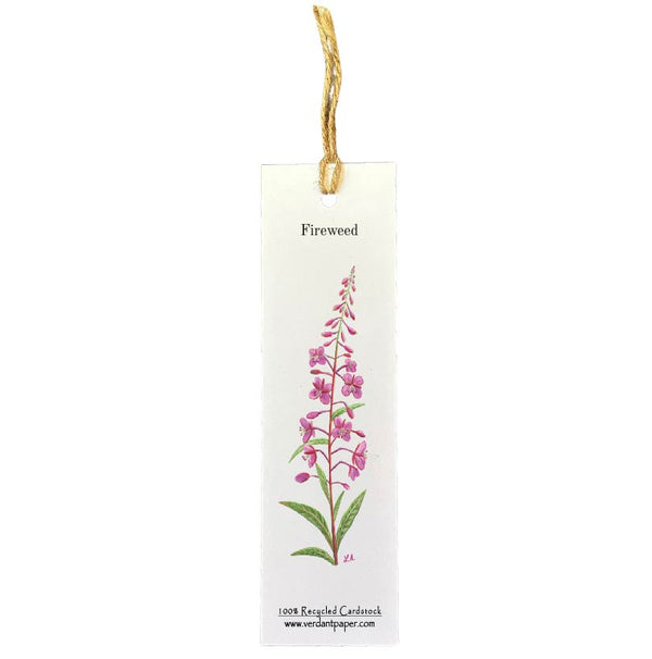 Fireweed - Bookmark on Plantable or Recycled Paper