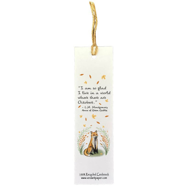 Anne of Green Gables Quote - Bookmark on Plantable or Recycled Paper