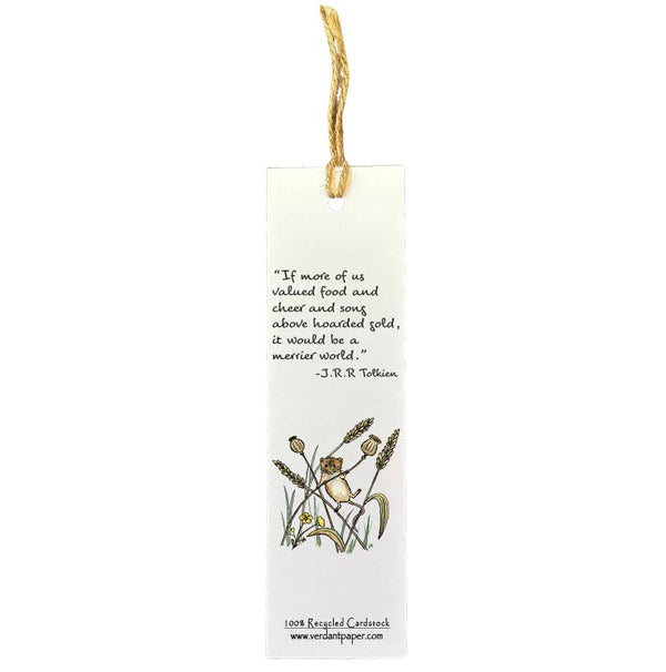 J.R.R Tolkien (The Hobbit) Quote - Bookmark on Plantable or Recycled Paper