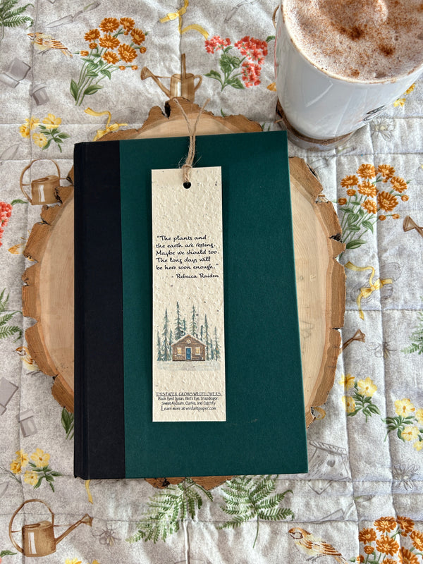 Rebecca Raiden Quote - Bookmark on Plantable or Recycled Paper