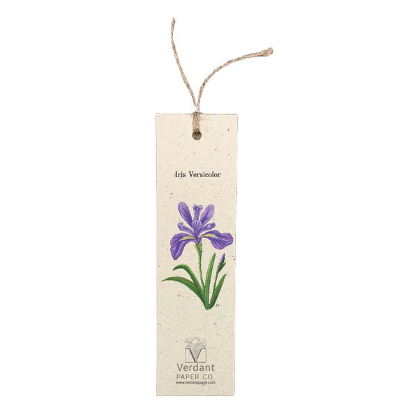 Iris Versicolor - Plantable Bookmark