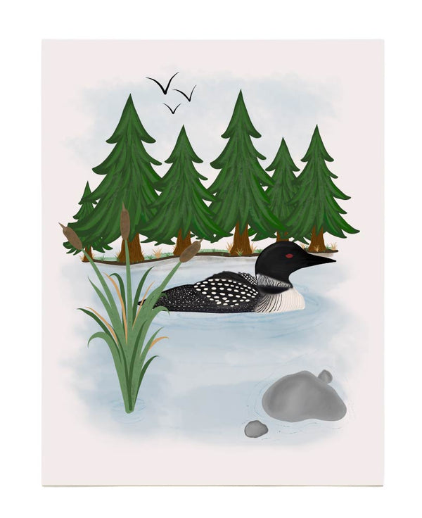 Loon Art Print