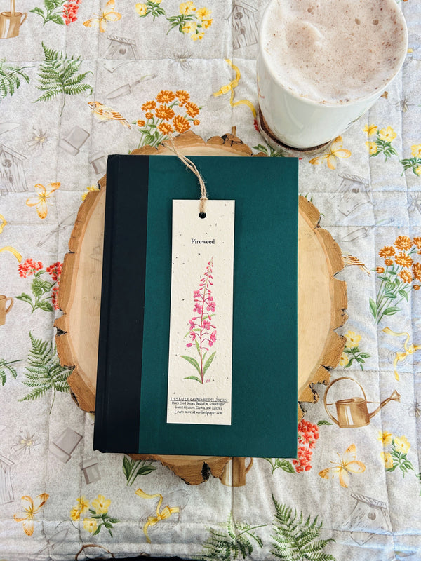Fireweed - Bookmark on Plantable or Recycled Paper