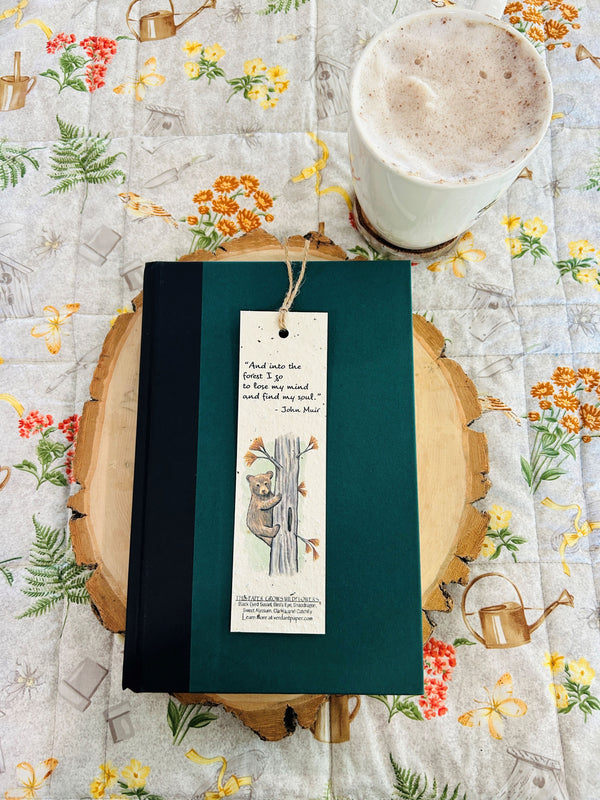 John Muir Quote - Bookmark on Plantable or Recycled Paper