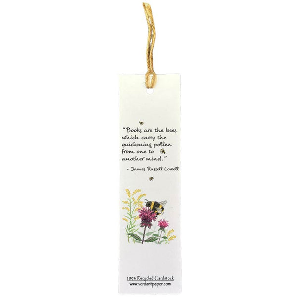 James Russell Lowell Quote - Bookmark on Plantable or Recycled Paper