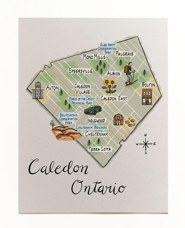 Caledon Art Print