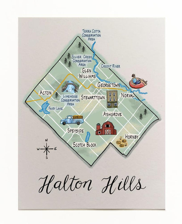 Halton Hills Art Print