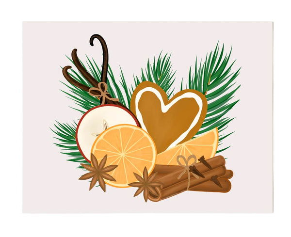 Festive Seasonings Art Print