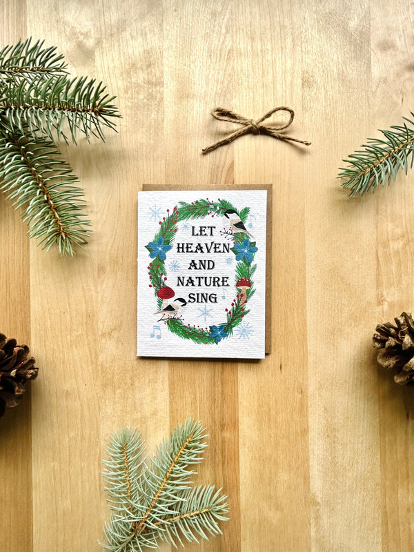 Heaven and Nature Sing Eco-Friendly Greeting Card