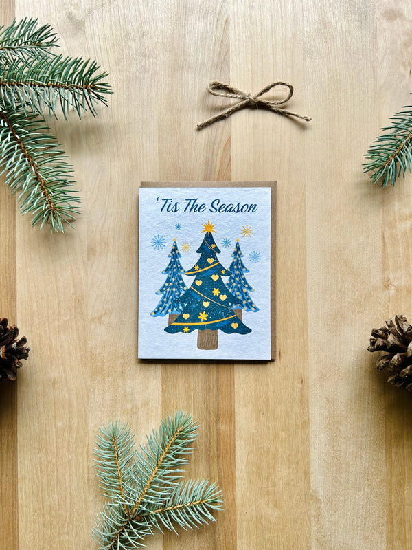 'Tis The Season Eco-Friendly Greeting Card