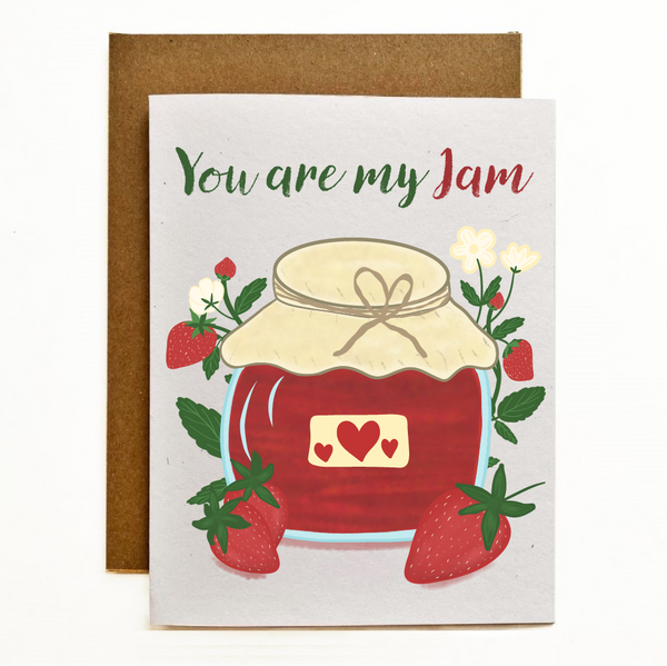You Are My Jam Eco-Friendly Greeting Card