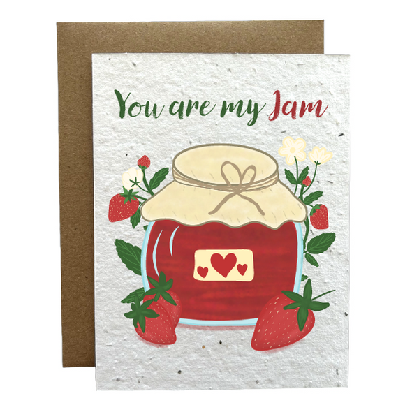 You Are My Jam Eco-Friendly Greeting Card
