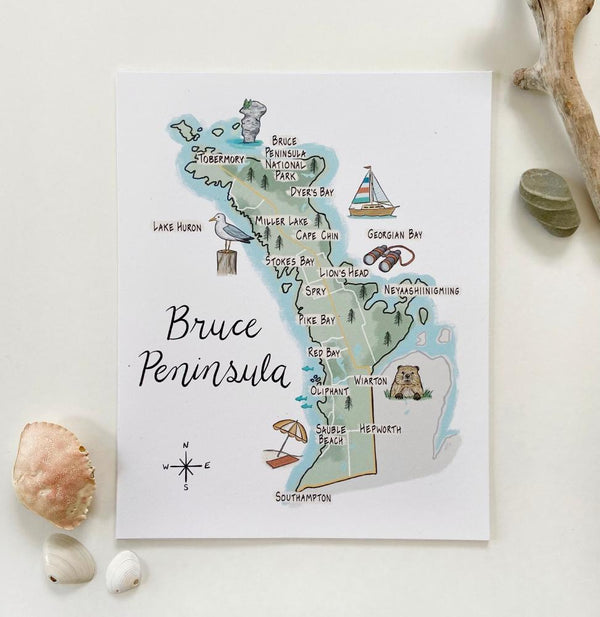 Bruce Peninsula Art Print