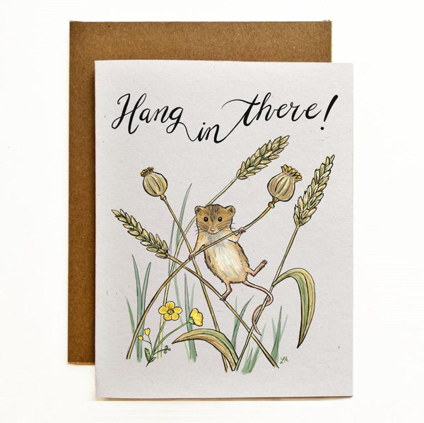 Hang In There Seed Paper Greeting Card